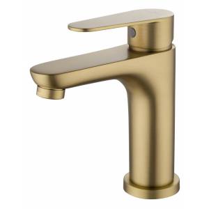 Смеситель для раковины Wonzon & Woghand WW-A40202-BG брашированное золото