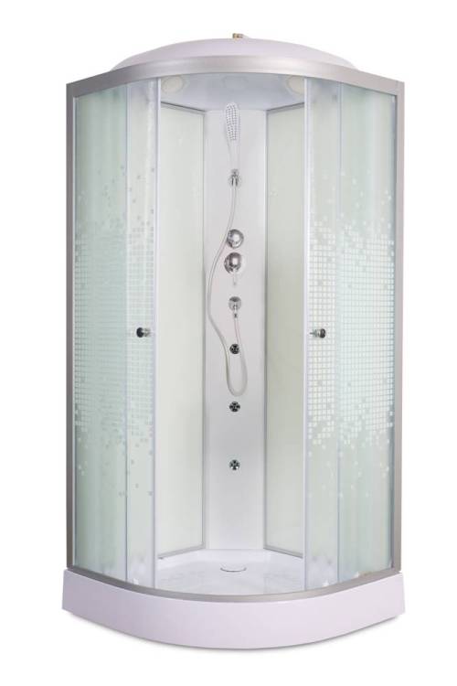 Душевая кабина AvaCan L901GM с гидромассажем, 100x100x215