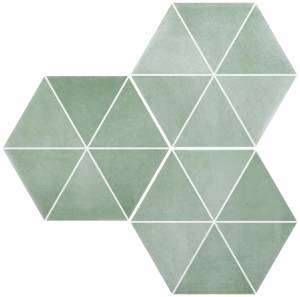 Керамогранит Durstone Six Cementine Capri Aqua 23x27