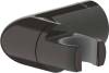 Настенный держатель Bravat P7185BW-ENG черный