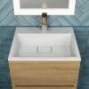 Раковина Uperwood Barsa 2901120345 белая, 50x45 фото 4