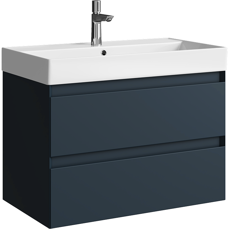 Тумба под раковину Aqwella Geometria GE01082GRM серый 81x48