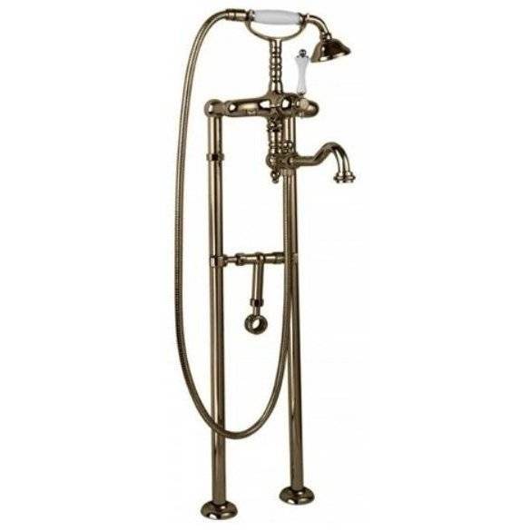 Смеситель для ванны Cezares MARGOT-VDPS2-02-Bi напольный