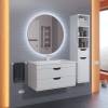 Зеркало Uperwood Modul 2949345679 с подсветкой, бесконтактный сенсор, антизапотевание, круглое, холодная подсветка, 80x80 см фото 2
