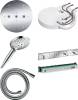 Душевой комплект Hansgrohe Raindance Rainmaker 600 (3 jet) 26117000 + 26530000 + 28272000 + 15357000