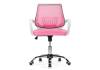 Компьютерное кресло Woodville Ergoplus 15376 pink / white фото 3