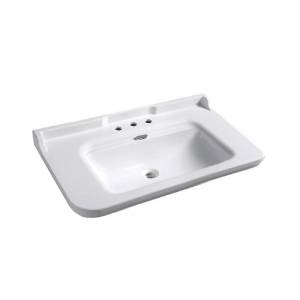 Раковина Kerasan Waldorf 4142K1bi/cr*3 подвесная, 100 см