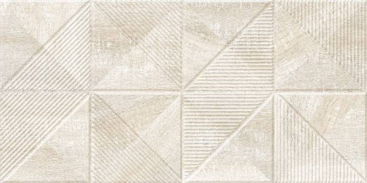 Декор Beryoza Ceramica Астерия 1 светло-бежевый 30x60