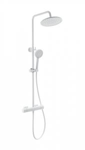 Душевая стойка Wonzon & Woghand WW-B3051-A-MW с термостатом, белый