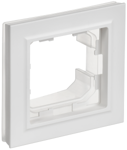 Рамка 1-постовая IEK Brite BR-M12-44-K91 арктический белый