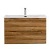 Тумба под раковину BelBagno MARINO-CER-N-900-2C-SO-RR-P подвесная, Rovere Rustico, 89.6x45.5