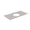 Столешница Kerama Marazzi Plaza (Плаза) KM6012G0471RP100Ic2 белый натуральный, 100x48