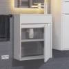 Тумба с раковиной Uperwood Modul подвесная, матовая, белая, 50 см фото 10