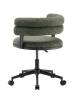 Кресло компьютерное Stool Group Ponty Bebe Office Chair OTE-CL 355 bl.l зеленый черные ножки фото 5