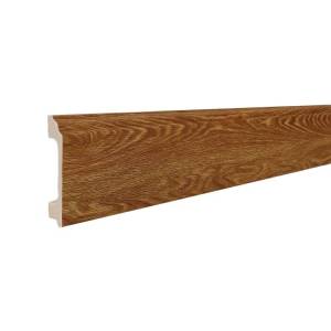 Напольный плинтус ТД Меридиан P3-132-N с тиснением 2400x80x16