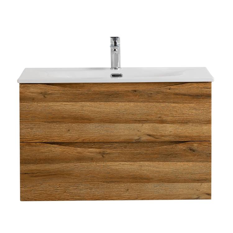Тумба под раковину BelBagno MARINO-CER-N-900-2C-SO-RR-P подвесная, Rovere Rustico, 89.6x45.5