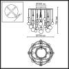 Подвесная люстра Odeon Light Exclusive Callisto 5457/21C фото 2