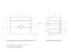 Тумба под раковину Cezares MOLVENO 46-80-2C-SO-BET Beton, 80x50x46 фото 2