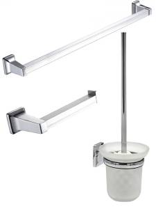 Набор аксессуаров для ванной Bath Plus Prime SET8 PR-9900-8 хром