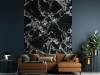 Керамогранит Zodiac Ceramica Napoleon MN766CP321606 Black Polished 6mm 160x320 фото 3