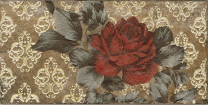 Керамогранит Serenissima CIR Chicago 1047608 Inserto Vintage Roses Old Chicago (комп/2шт) 10x20