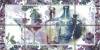 Панно Absolut Keramika Acuarela Composicion Vino 20x40