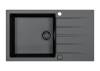 Мойка кухонная Alveus Granital Cadit 40 1148160 Carbon - G91 с сифоном, 86x50