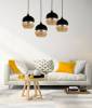 Подвесной светильник Lumina Deco Albion LDP 6805 BK+TEA фото 5