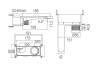 Смеситель для раковины Arrow ARM12868CP с внутренней частью, хром фото 6