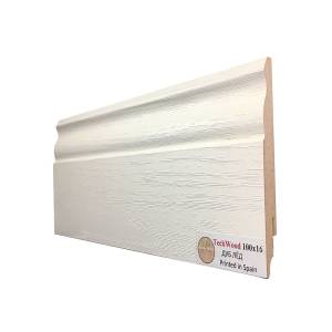 Плинтус МДФ TeckWood цветной Дуб Лед 2150x100x16