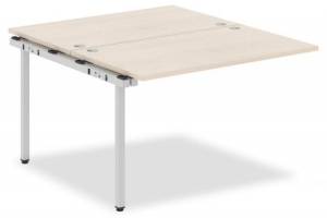Стол приставной Skyland Xten-S 00-07072521 Бук Тиара/Алюминий