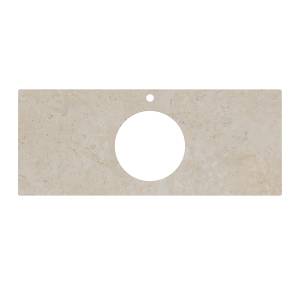 Столешница Kerama Marazzi Plaza PL5.DD590500R\120 для накладных раковин, Про Лаймстоун АТ бежевый темный