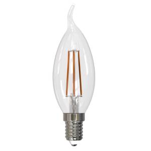 Лампа светодиодная диммируемая Uniel LED-CW35-9W/3000K/E14/CL/DIM GLA01TR