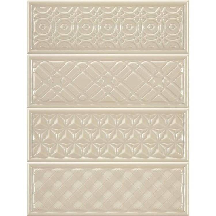 Декор Heralgi Garden Dec Geometry Crema 10x30