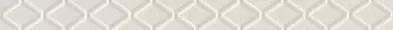 Бордюр Domino Florence Listelo Ducale 1 Cream 2.5x33.3