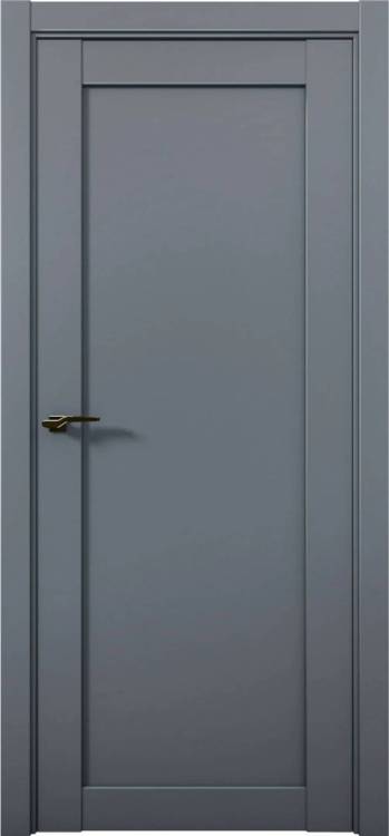 Межкомнатная дверь глухая Brandoors Prime 20 Полотно Антрацит 2000х800