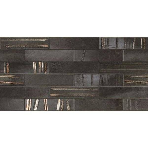 Декор Belleza Кайлас 04-01-1-18-05-15-2338-0 Коричневый Кирпичи 30x60