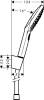 Душевой гарнитур Hansgrohe Raindance Select E 26720400 белый/хром фото 4