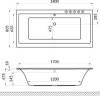 Акриловая ванна Excellent Pryzmat Slim WAEX.PRY18S.SMART 180x80 фото 8