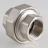 Муфта разъемная VALTEC 1 1/2 ВР, никелированная латунь фото 2
