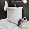 Тумба с раковиной 1MarKa Lina Classic У94494 86.5 см, белый фото 7