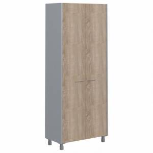Шкаф книжный Skyland Offix New 7001619, OHC 87.1, sk-07001619 Металлик