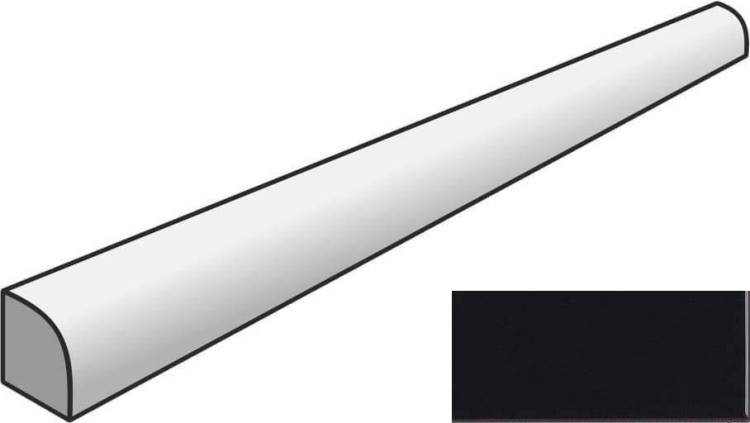 Бордюр Equipe Curve 28937 Jolly Black 1.2x20