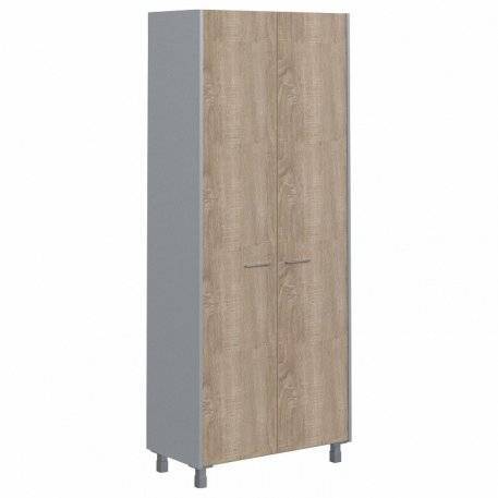 Шкаф книжный Skyland Offix New 7001619, OHC 87.1, sk-07001619 Металлик
