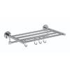 Полка для полотенец 40 см(4 крючка) Savol 87 S-408745 хром