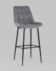 Набор из 2 барных стульев Stool Group Флекс AV 405-V12-08 (B) X2 серый, велюр фото 2
