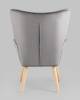 Кресло Stool Group Хью QH-8901K HLR-20 серый, велюр фото 5