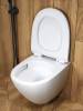 Унитаз подвесной Watersense Milana Pro Vortex W00159 безободковый, сиденье микролифт фото 9