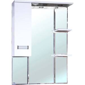 Зеркало Bellezza Сиена 80 L белое