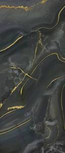 Керамогранит Vallelunga Grandiosa VGRAONO Preziosa A Onice Nero Oro 120x280